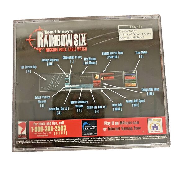 Tom Clancy's Rainbow Six Mission Pack: Eagle Watch PC Windows Rated Teen - Picture 2 of 6